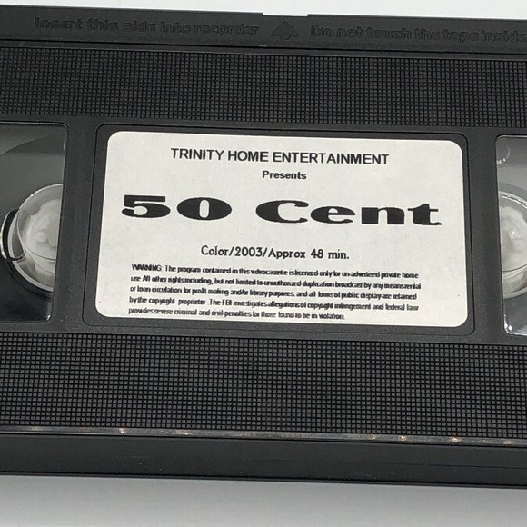 Vintage 50 Cent Shoot First 2003 Trinity Home Entertainment VHS - Picture 7 of 9